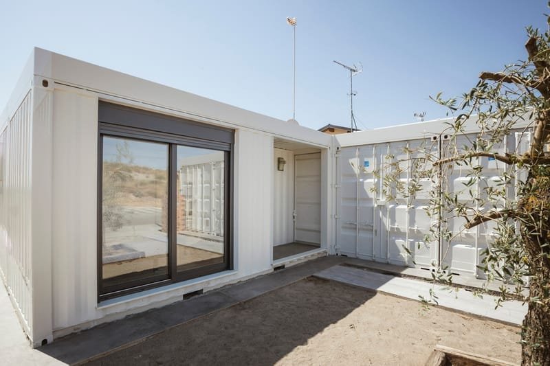 Cabina Bungalow 20HC de 2nd Chance Containers - 15 m2 - casa industrializada