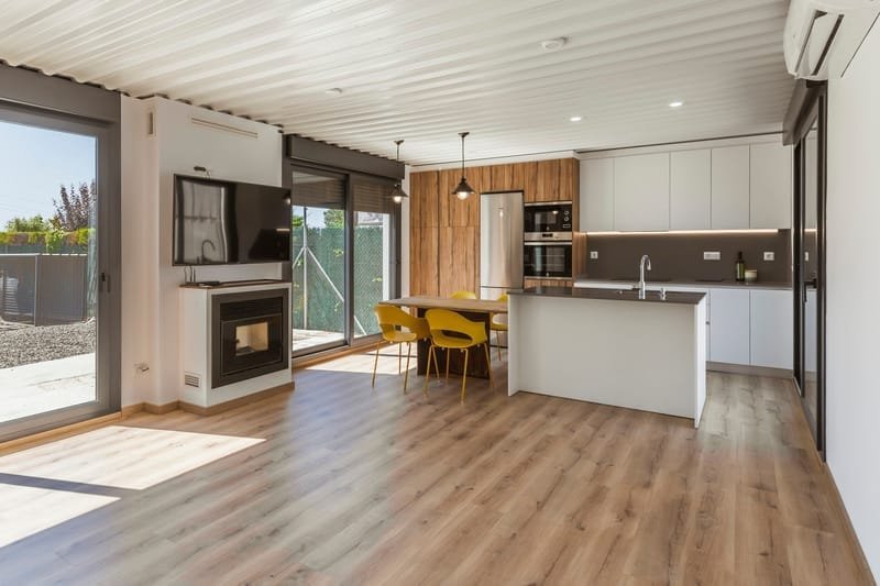 Cabina Bungalow 40HC de 2nd Chance Containers - 30 m2 - casa industrializada