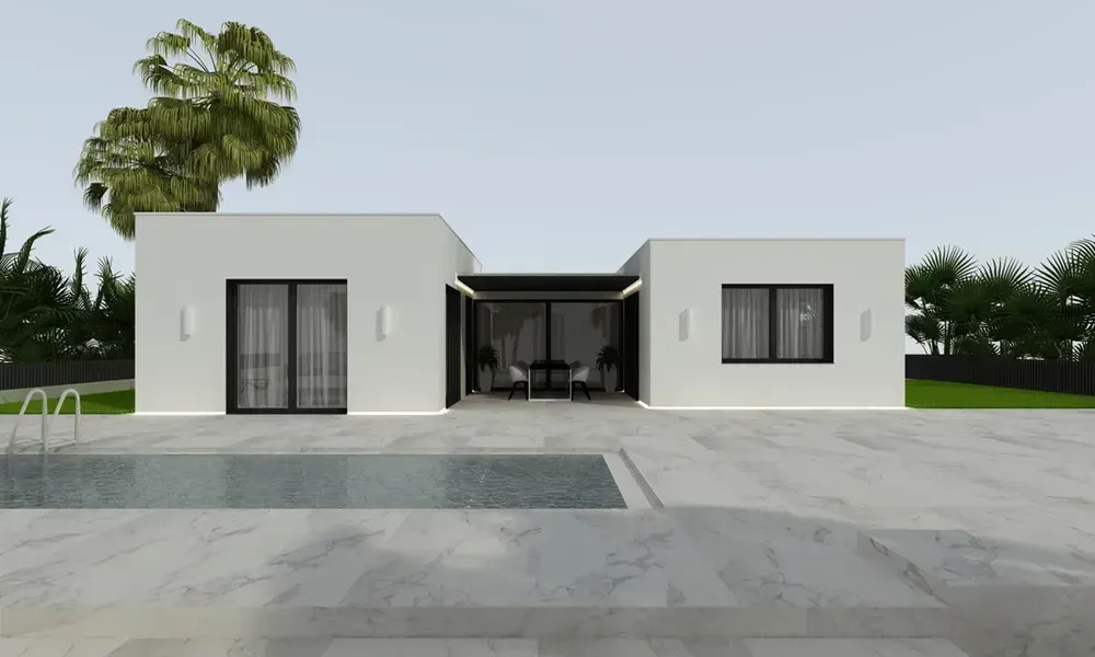 España de AM Prefabricadas - 90 m2 - casa industrializada