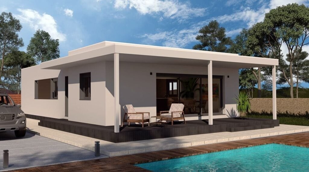 Deva de American Building System - 115 m2 - casa industrializada