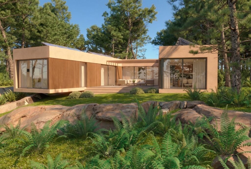 AURUM de Moodul - 172 m2 - casa industrializada