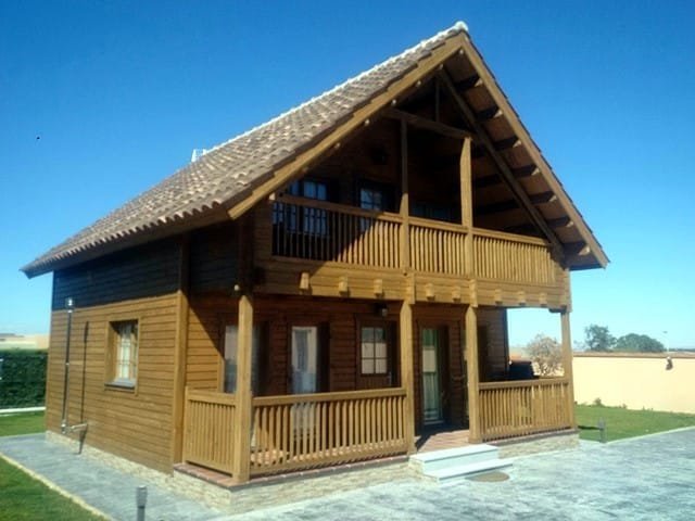 Marta de Casas de Madera Daype - 93 m2 - casa industrializada