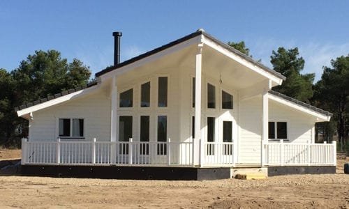 Moderna I de Casas de Madera Daype - 100 m2 - casa industrializada