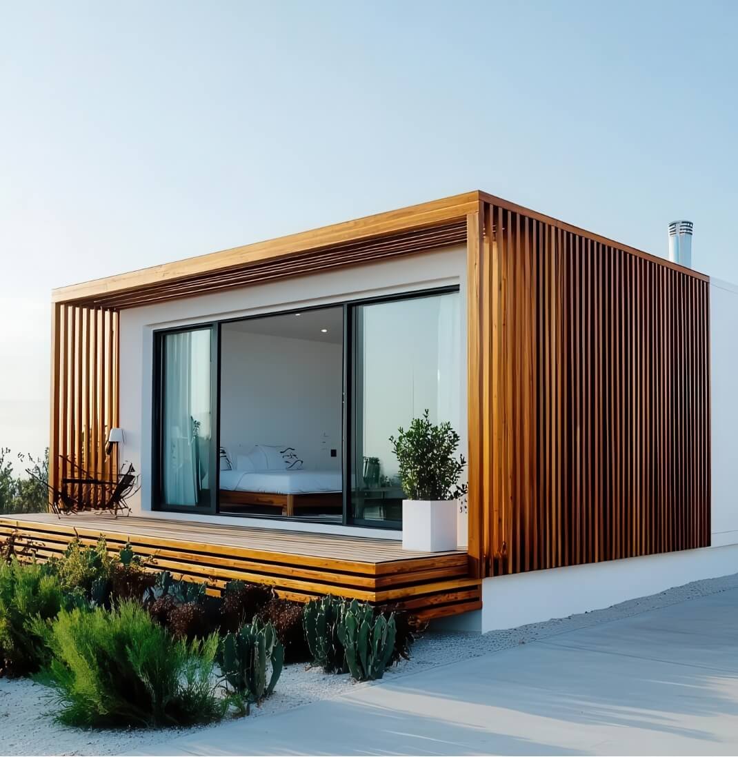 Modelo 100 de Container House España - 100 m2 - casa industrializada