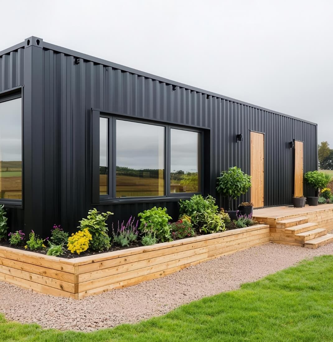 Modelo 90 de Container House España - 90 m2 - casa industrializada