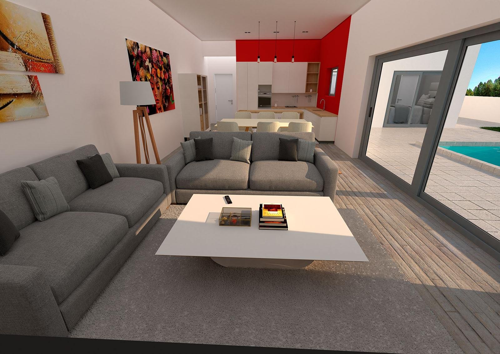 T2 de FORPOL - 120 m2 - casa industrializada