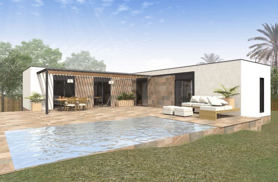 Casa 115 m² con terraza de MCCM Casas - 115 m2 - casa industrializada