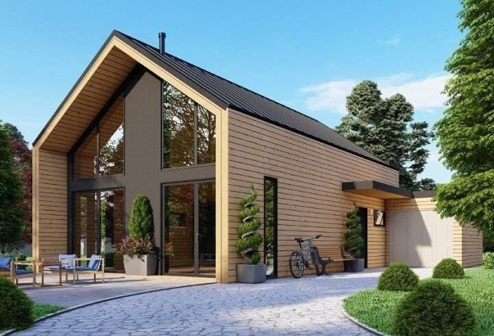 Aurdal de Norges Hus - 170 m2 - casa industrializada