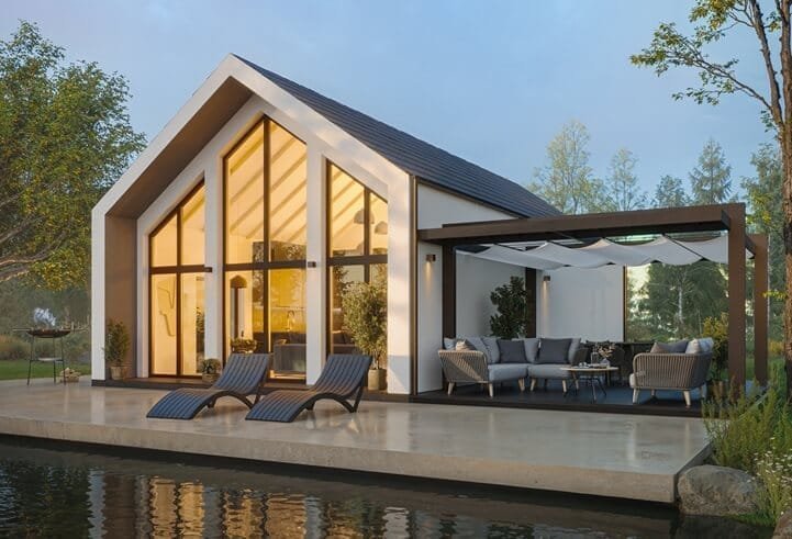 Lunde de Norges Hus - 107 m2 - casa industrializada