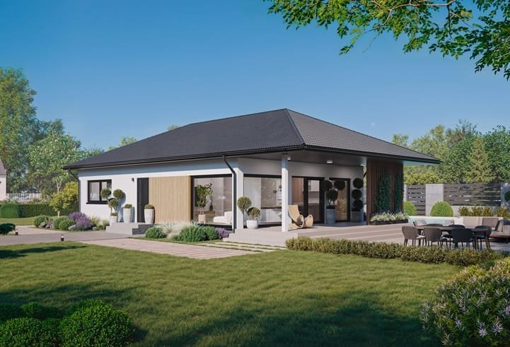 110.2 de Norges Hus - 110 m2 - casa industrializada