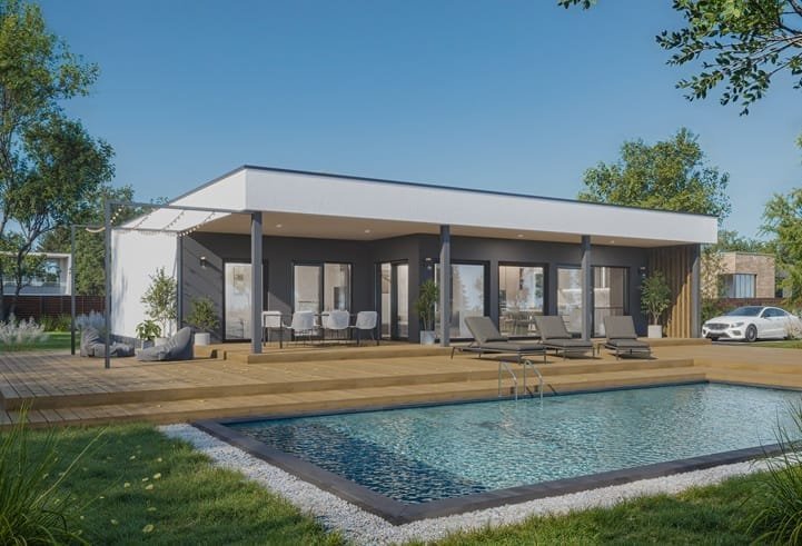 137.3 de Norges Hus - 137 m2 - casa industrializada
