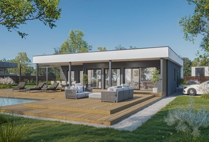 137 de Norges Hus - 137 m2 - casa industrializada