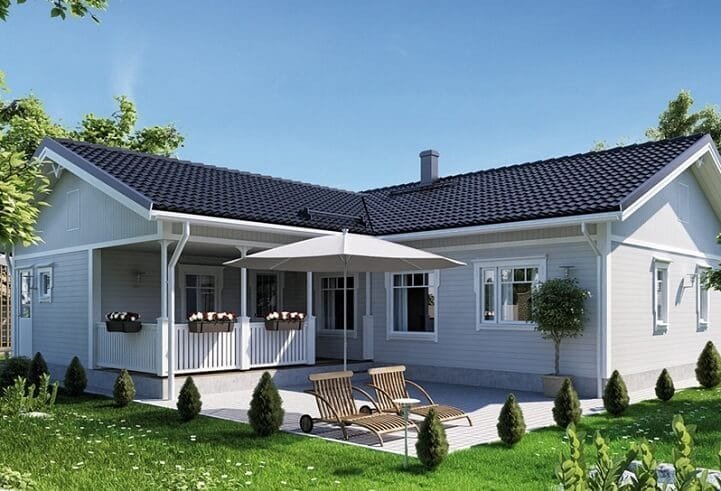 141 de Norges Hus - 141 m2 - casa industrializada