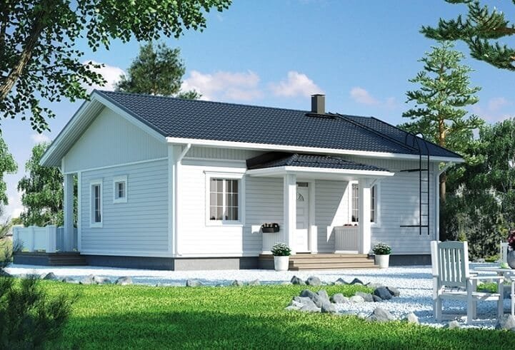 87 de Norges Hus - 87 m2 - casa industrializada
