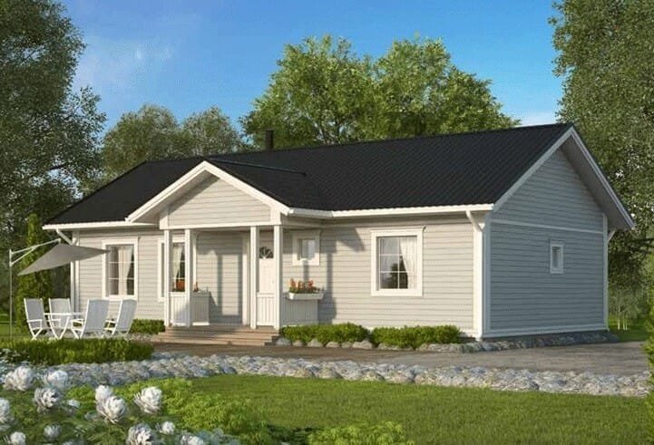 94 de Norges Hus - 94 m2 - casa industrializada