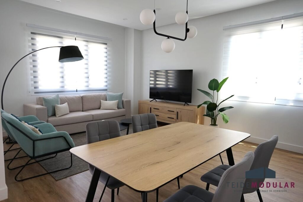 TM1 Basalto de Teide Modular - 78 m2 - casa industrializada