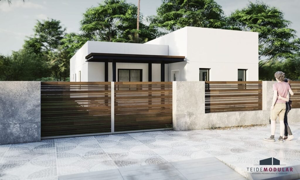 TM2 Basalto de Teide Modular - 80 m2 - casa industrializada
