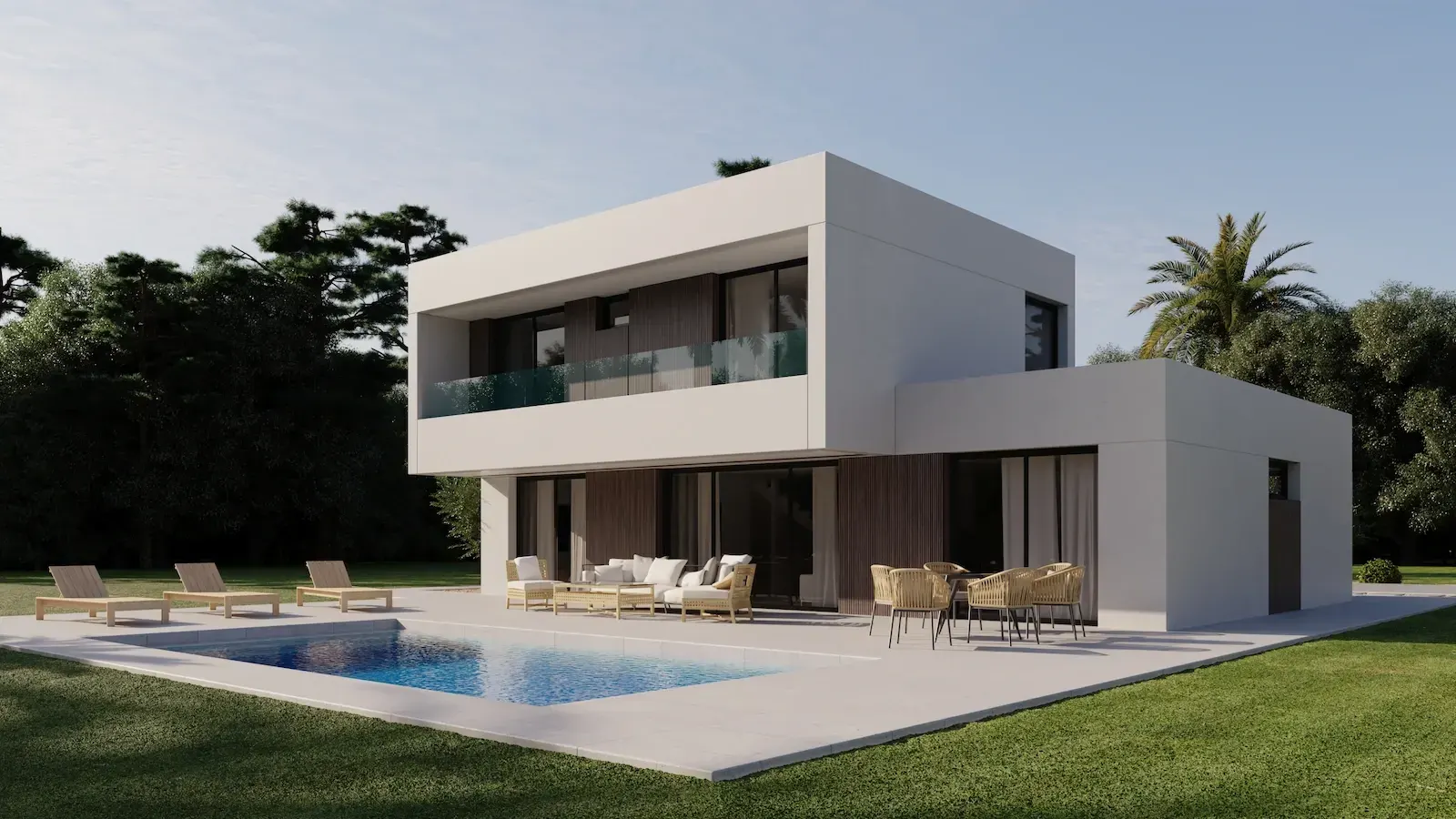 Lisboa de The Concrete Home - 150 m2 - casa industrializada