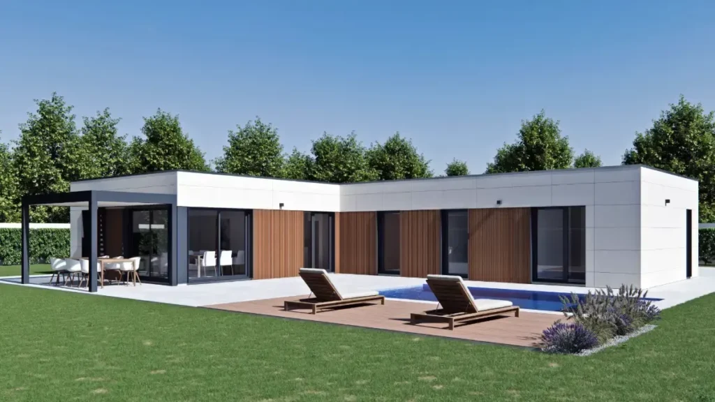 ZH 150 de Zero Housing - 150 m2 - casa industrializada