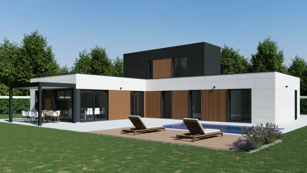 ZH 180 de Zero Housing - 180 m2 - casa industrializada